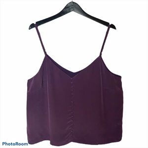 Madewell NWT Button Up Tank